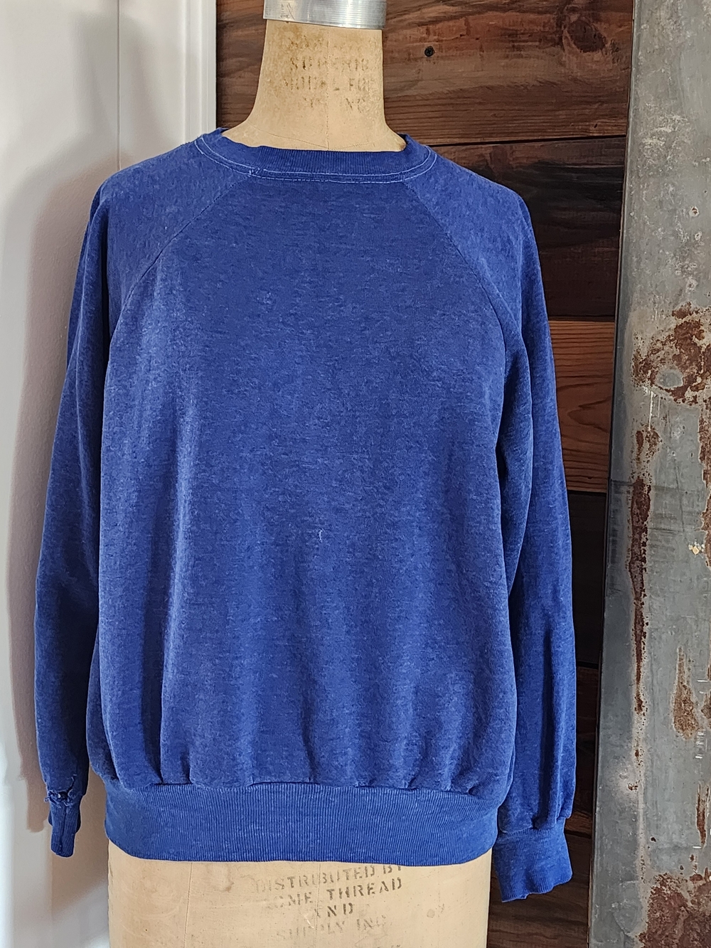 Vintage Late 70's Blue Crewneck Sweatshirt